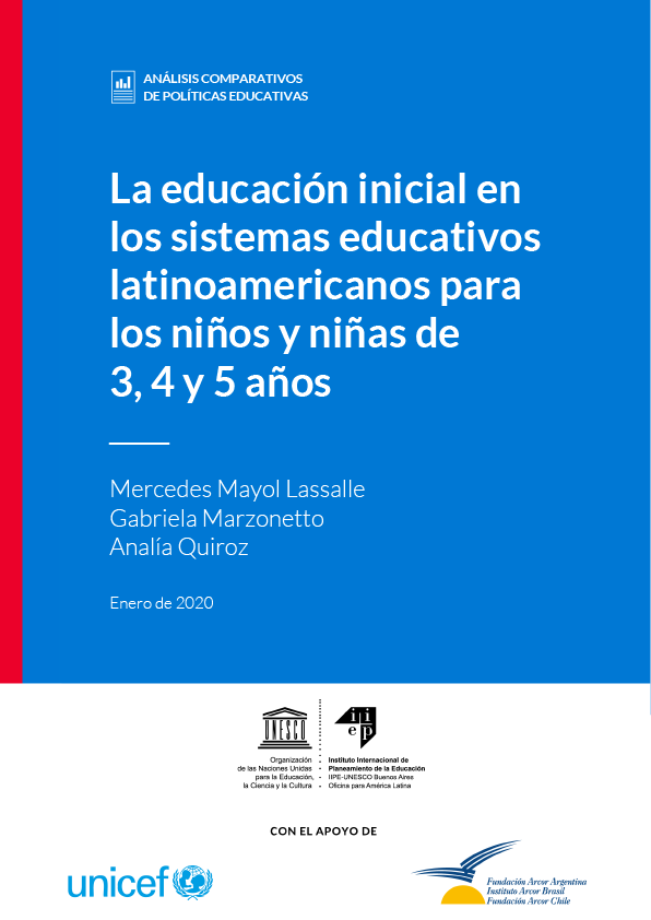 La Educación Inicial en los Sistemas Educativos Latinoamericanos para los Niños y Niñas de 3, 4 y 5 años